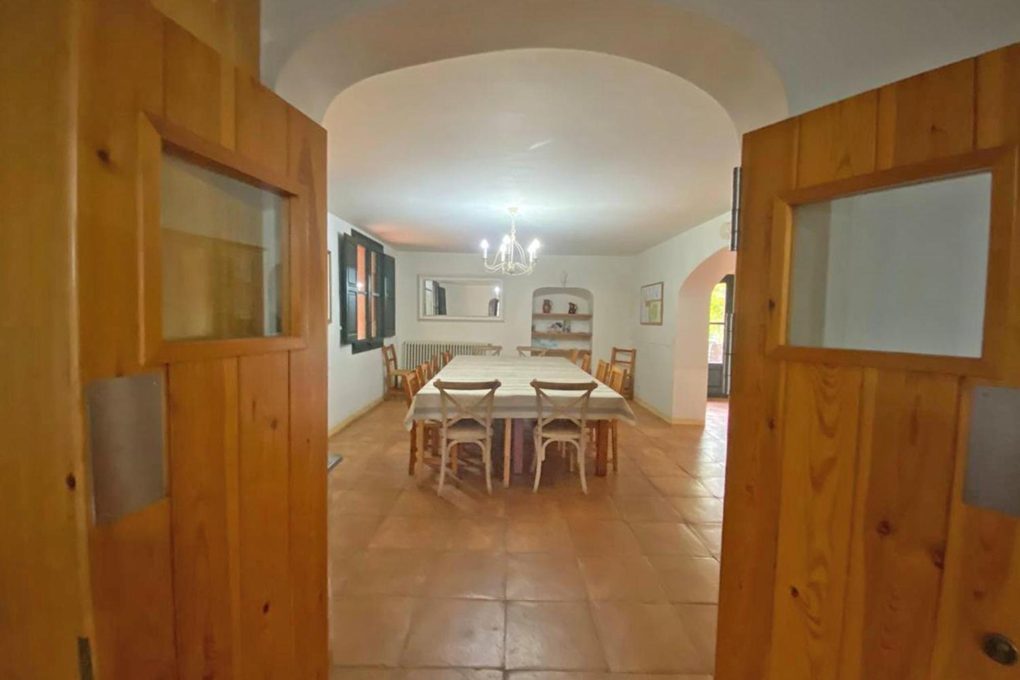 Casa De Campo Hostal Nou En Crespia Con Piscina Екстериор снимка